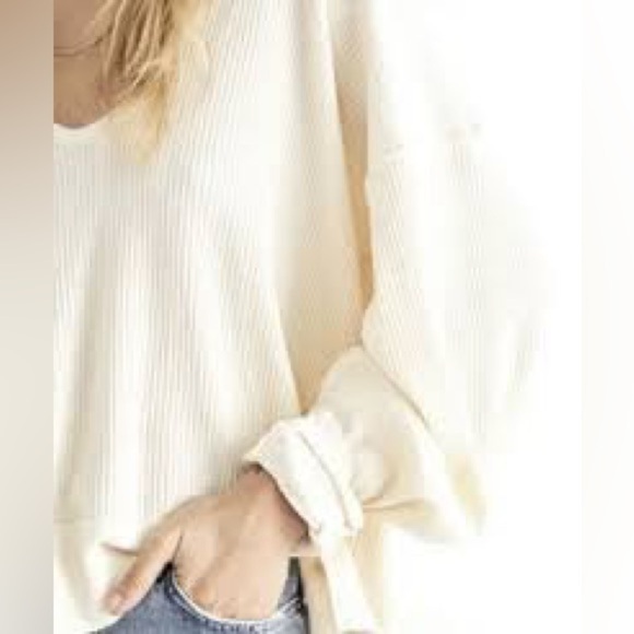 New with tags Free People alabaster thermal - Picture 2 of 16